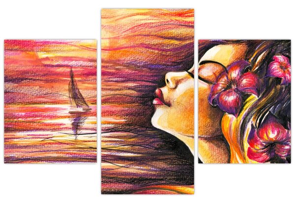 Kép - Nyári emlékek (90x60 cm)