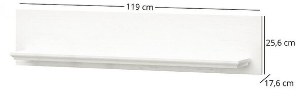 Fali polc Incantatos (andersen fenyő) . Akció -34%