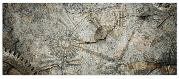 Kép - Az idő áramlása (120x50 cm)
