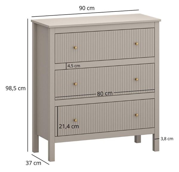 Komód Karankas 2 (taupe)