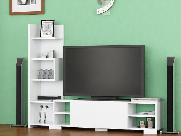 Nappali fal Perla set (fehér)