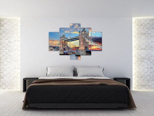 Kép - Tower Bridge, London, Anglia (150x105 cm)