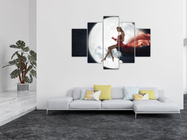 Kép - Nő a holdfényben (150x105 cm)