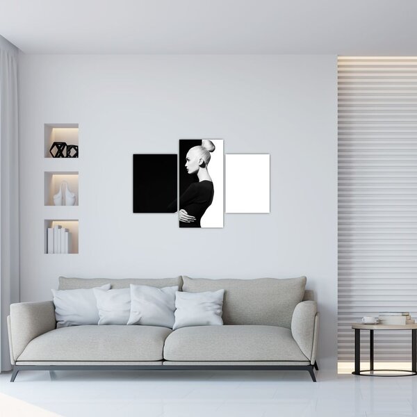 Kép - Nő à la yin and yang (90x60 cm)