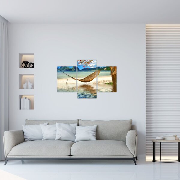 Kép - Relaxálás a tengerparton (90x60 cm)