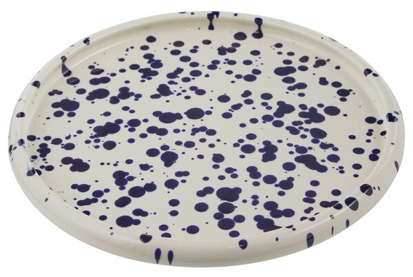 BOOGY SPLASH reggeliző tányér Ø 21 cm , sötétkék