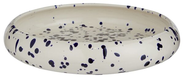 BOOGY SPLASH tésztás tányér 24 cm , sötétkék