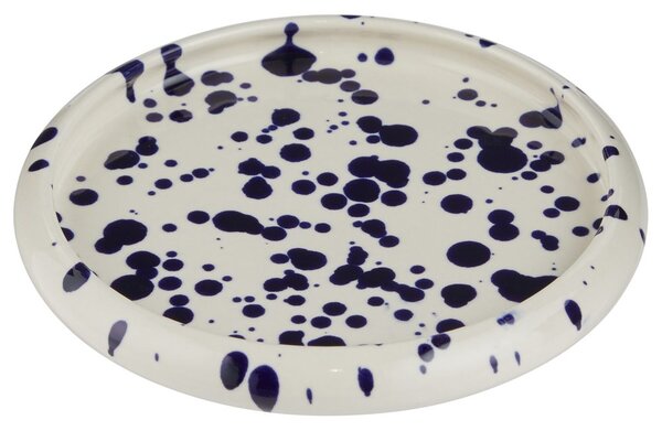 BOOGY SPLASH előétel tányér Ø 12 cm , sötétkék