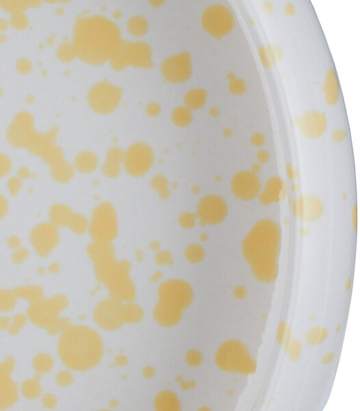 BOOGY SPLASH tésztás tányér 24 cm , sárga