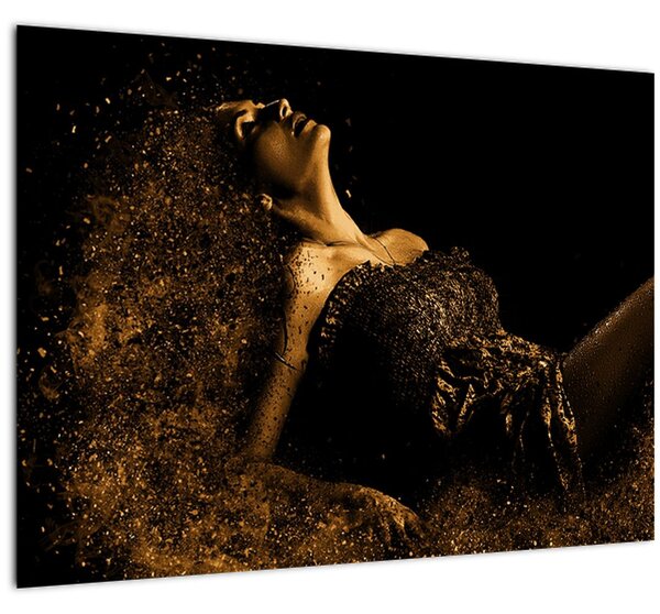 Kép - Egy nő aranyból (70x50 cm)