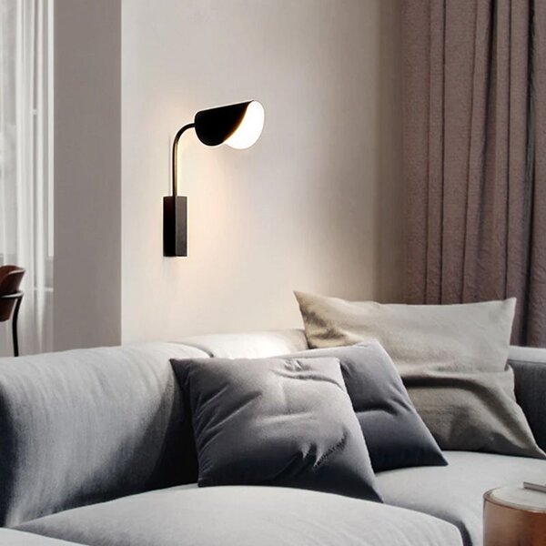 Fali lámpa LED APP1262-1W Black