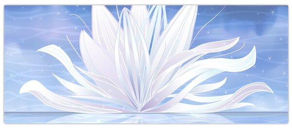 Kép - lótuszvirág (120x50 cm)