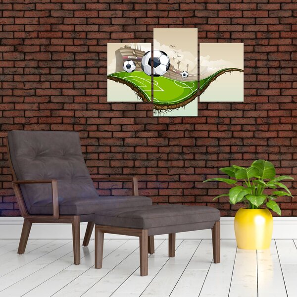 Kép - futballpálya (90x60 cm)