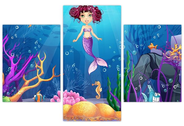 Kép - Vízi tündér (90x60 cm)