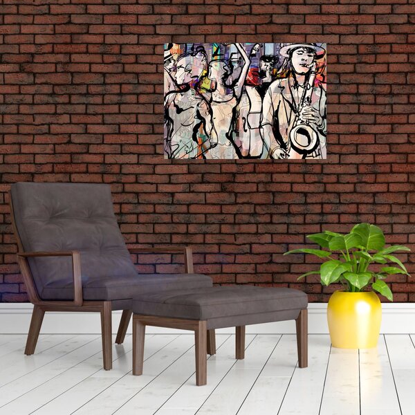 Kép - Jazz éjszaka (70x50 cm)