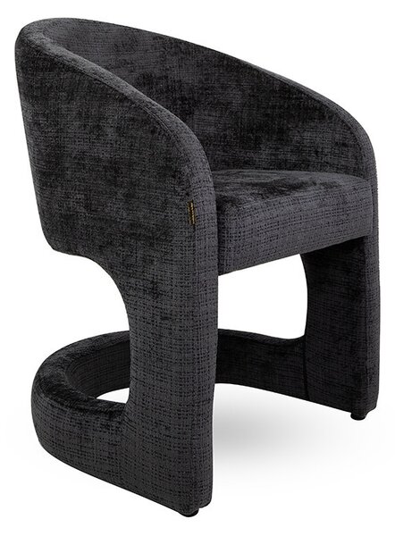 MaMaison Shelly Modern Kárpitozott Fotel Fekete