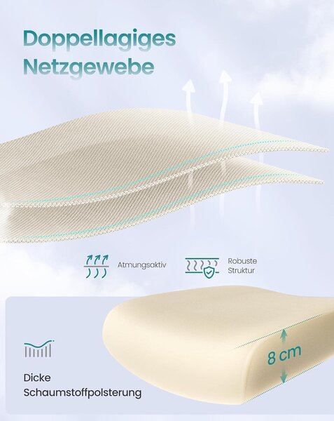 Irodai szék, ergonomikus forgó szék, légáteresztő, homokbézs