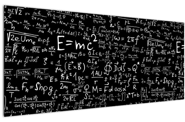 Kép - Matematika (120x50 cm)