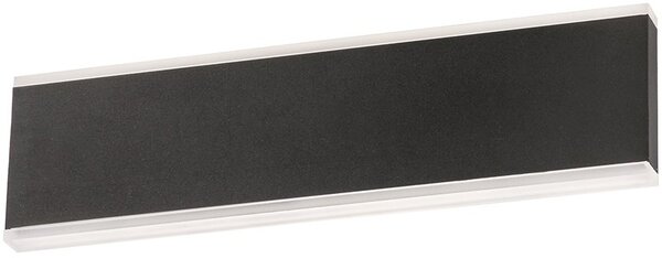 Fischer & Honsel modern fali lámpa muur fekete fhl30534
