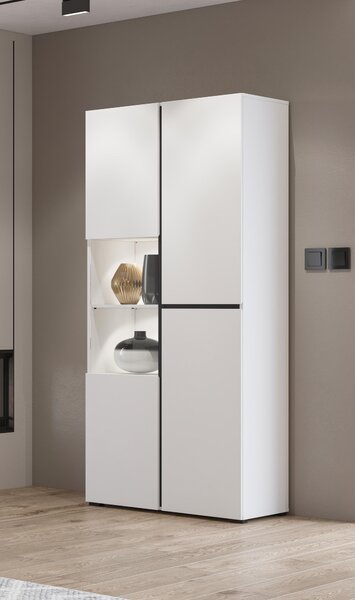 Vitrin Crossroad W12 (fekete + fehér)