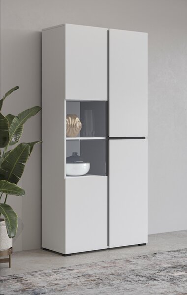 Vitrin Crossroad W12 (fekete + fehér)