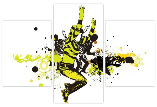 Kép - Street dance (90x60 cm)