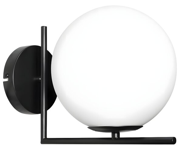 Fali lámpa G101-1W Black White