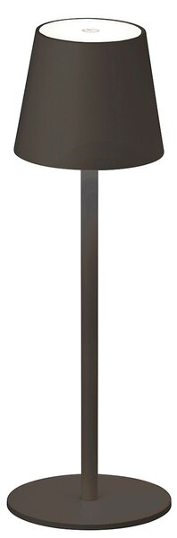 Fischer & Honsel modern kültéri asztali lámpa tropea fekete fhl850210 IP54