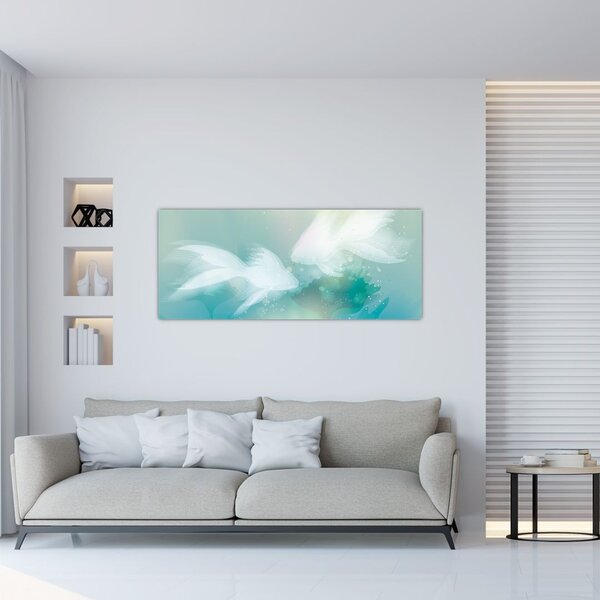 Kép - hal (120x50 cm)