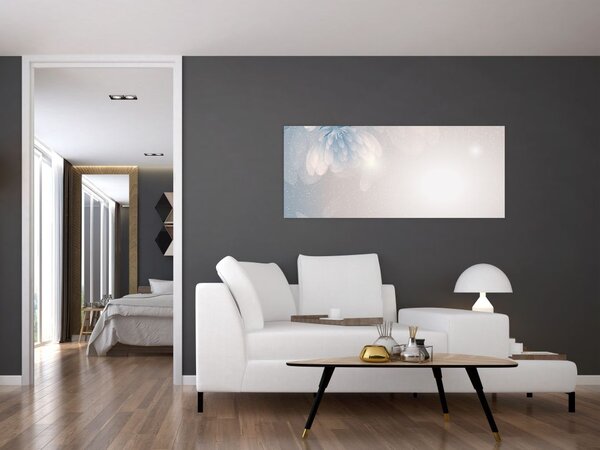 Kép - havas virágok (120x50 cm)