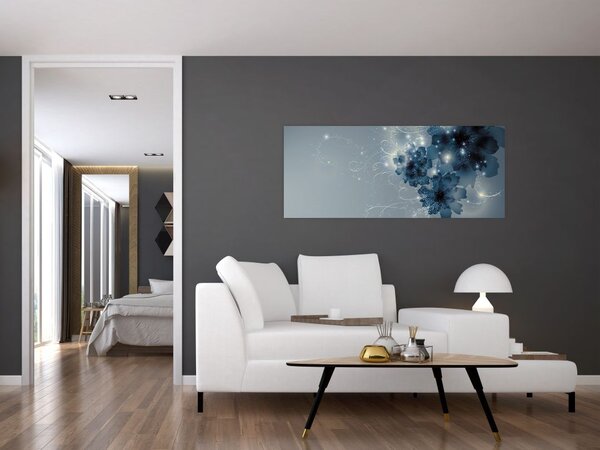 Kép - Gyengéd virágok (120x50 cm)
