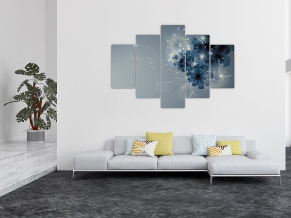 Kép - Gyengéd virágok (150x105 cm)