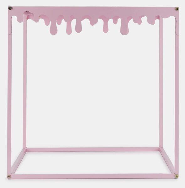 Sinsay - Fém Asztal - pasztellpink