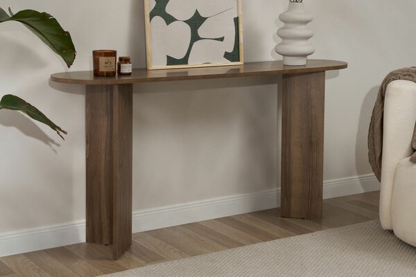 Sira Walnut konzolasztal