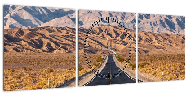 Kép - Death Valley, California, USA (órával) (90x30 cm)