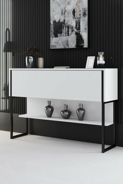 Luxe White and Black komód