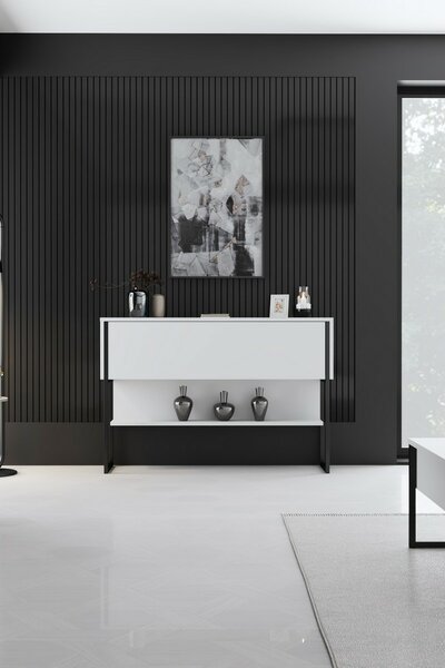 Luxe White and Black komód