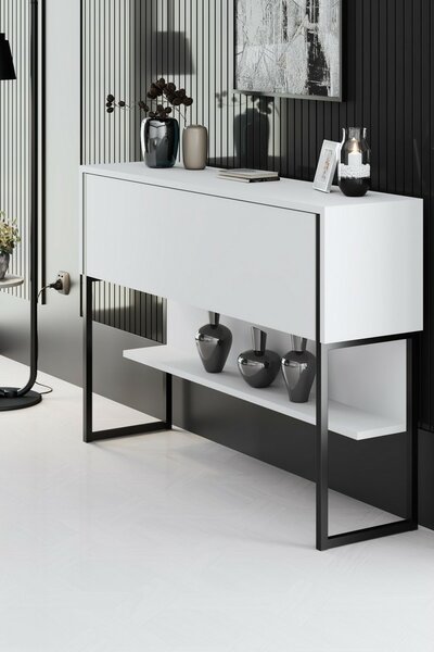 Luxe White and Black komód