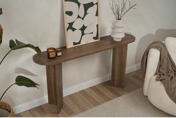 Sira Walnut konzolasztal