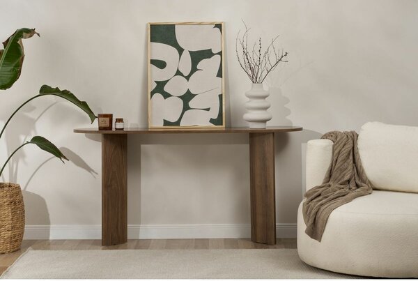Sira Walnut konzolasztal