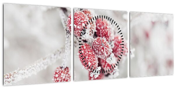 Kép - Fagyasztott gyümölcsök (órával) (90x30 cm)
