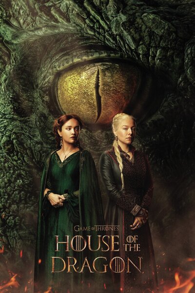 Művészi plakát House of the Dragon - Key Art, (26.7 x 40 cm)