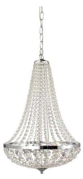 Gränsö ezüstszínű függőlámpa, ⌀ 40 cm - Markslöjd