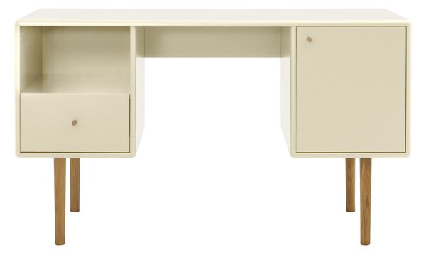Bézs íróasztal 130x50 cm Color Living - Tom Tailor for Tenzo
