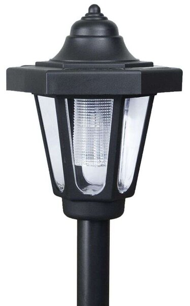 Polifach napelemes Lámpa szett 50,5cm - fekete