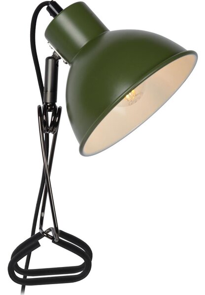 Lucide Lucide 45987/01/33 - Csipeszes lámpa MOYS 1xE27/40W/230V zöld LC3757