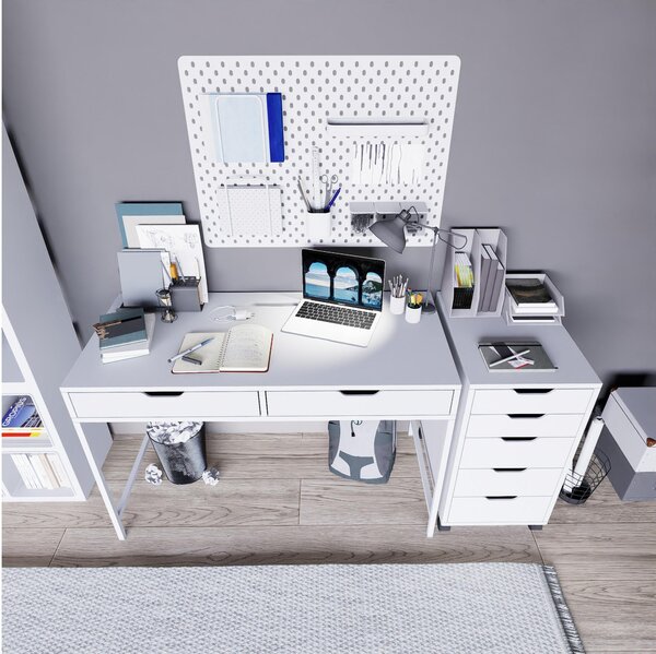 Íróasztal Durun Set (fehér)