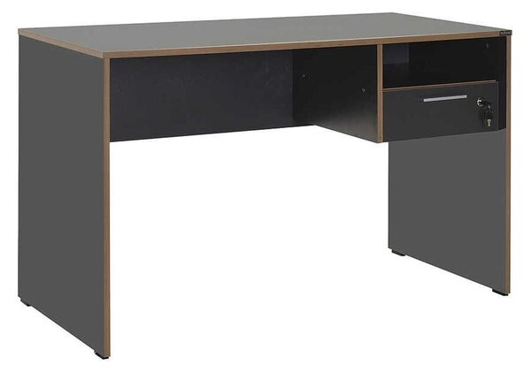 PC asztal Calliope 2 (antracit + tölgy)