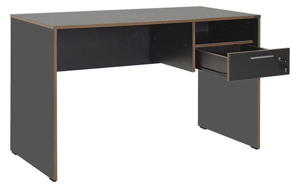 PC asztal Calliope 2 (antracit + tölgy)