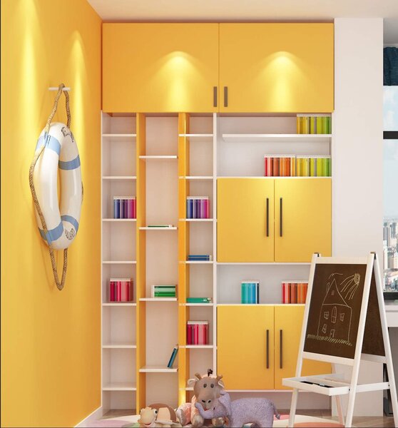 Öntapadó fólia sárga, struktúrált 60 cm